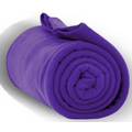 Fleece Throw Blanket 50"x60" - Purple **** FREE RUSH ****